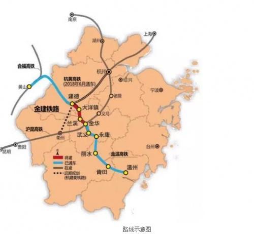 这条“黄金铁路”开建，建成后从金华到黄山只要一小时！