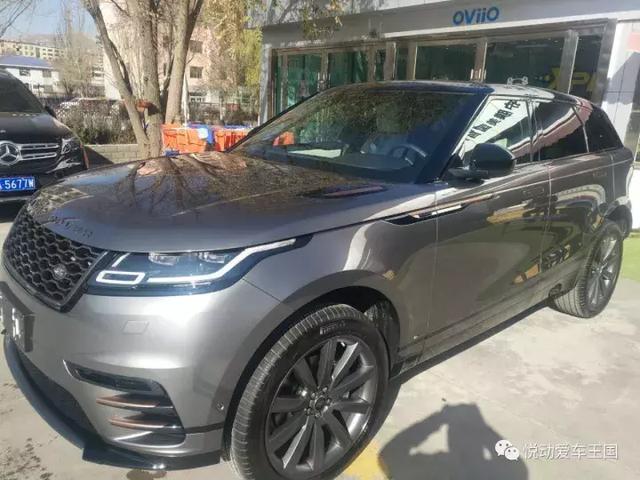 西宁奔驰GLS450和路虎星脉施工隐形车衣