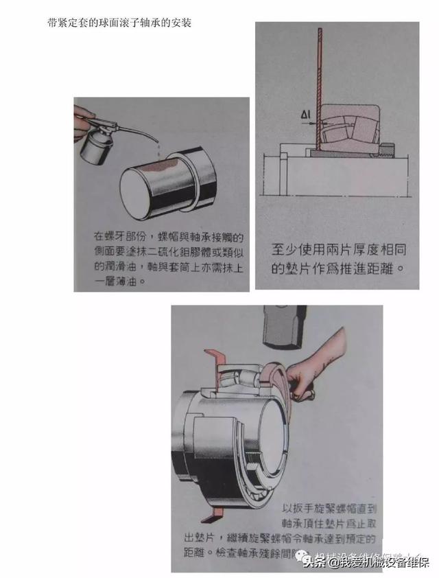 各类轴承的拆卸与安装步骤详细图示（通用方法），及优……