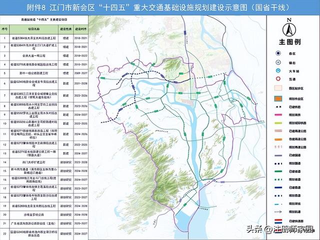 40分钟到深圳！约1小时到香港！未来新会区将建成多条城轨、高铁