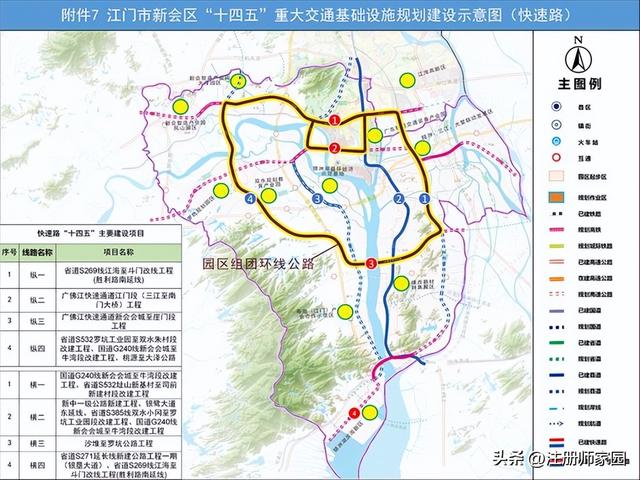 40分钟到深圳！约1小时到香港！未来新会区将建成多条城轨、高铁