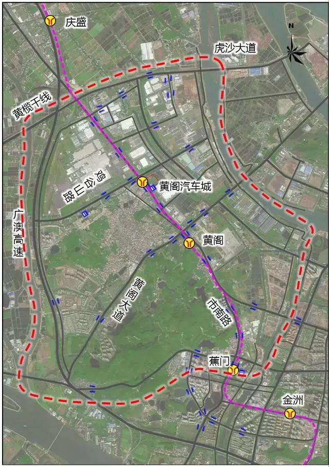 黄阁新客运枢纽站未来将成为南沙各镇街规模最大的公交场站