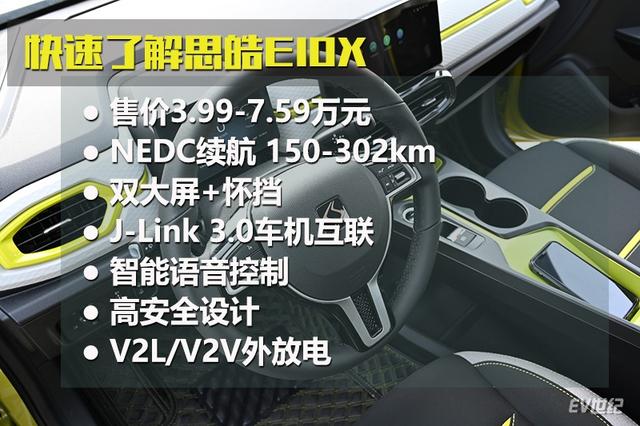 国民精品代步小车，试驾江淮思皓E10X纯电动