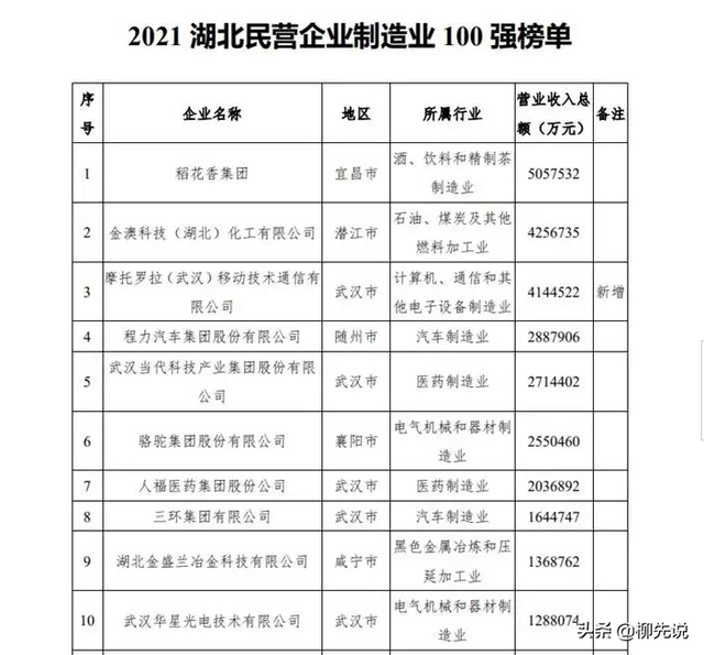 “湖北制造”冠军：一年收入达500亿元人民币，品牌价值接近千亿