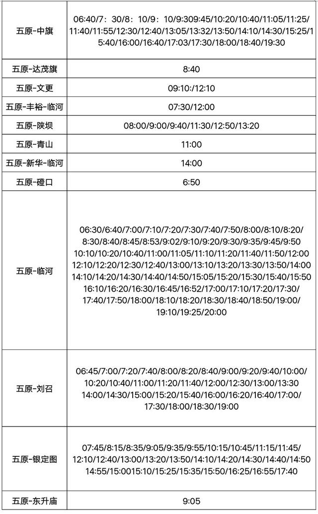 ​巴运各汽车站明日起全面恢复市内客运班线（附时刻表）