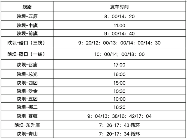 ​巴运各汽车站明日起全面恢复市内客运班线（附时刻表）