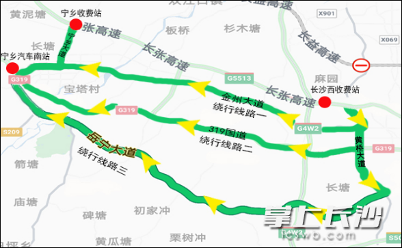 春运期间怎么走不堵车？湖南交警发布易拥堵路段和绕行方案