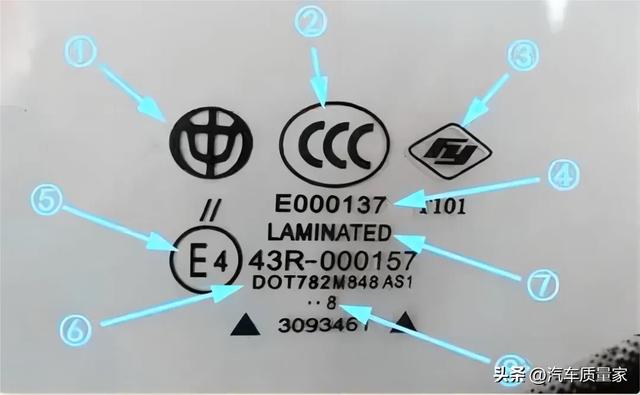 如何看懂汽车轮胎、玻璃、VIN、变速器（数字字母）含义