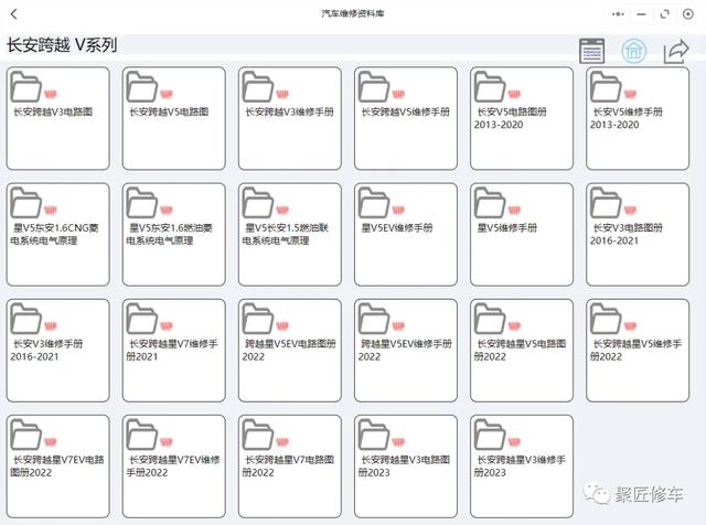 长安跨越v系列 V5EV V7EV 维修手册电路图2023