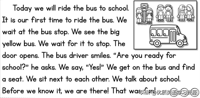 英语原版文章：The Bus Stop