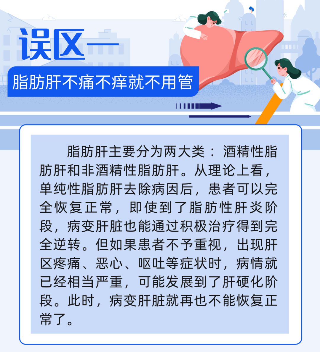 脂肪肝会进展成肝硬化吗？有必要了解8个关于脂肪肝的认识误区 - 科普时间