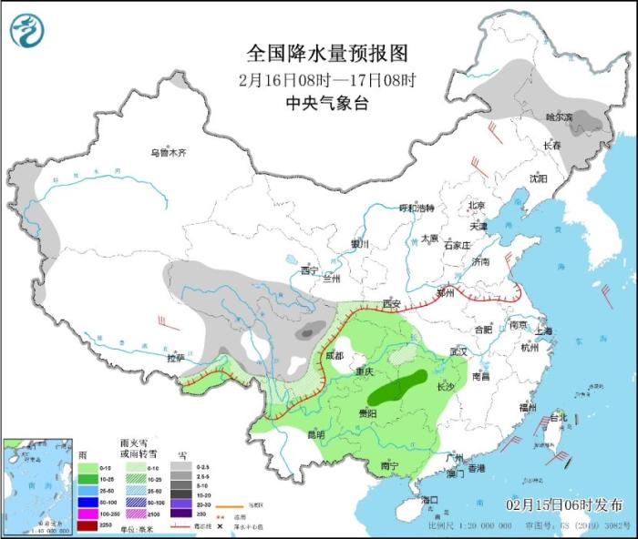 南方地区多阴雨天气  北方地区气温多起伏