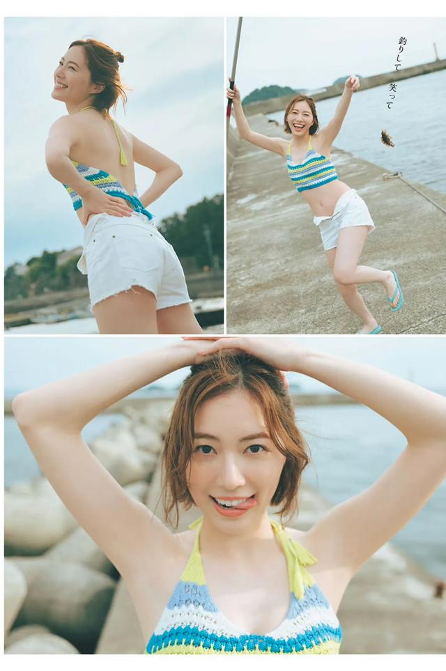 松井珠理奈，时隔六年的杂志写真！